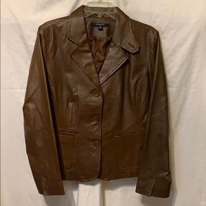 Chadwick Leather jacket, size 12P.  Excellent cond